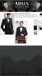 Mobile Screenshot of mikesformalwear.com
